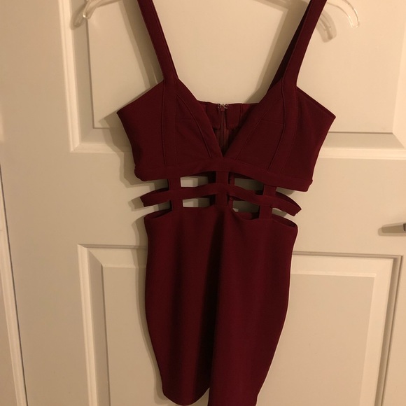 Tobi Cage Bodycon Dress - Picture 1 of 6